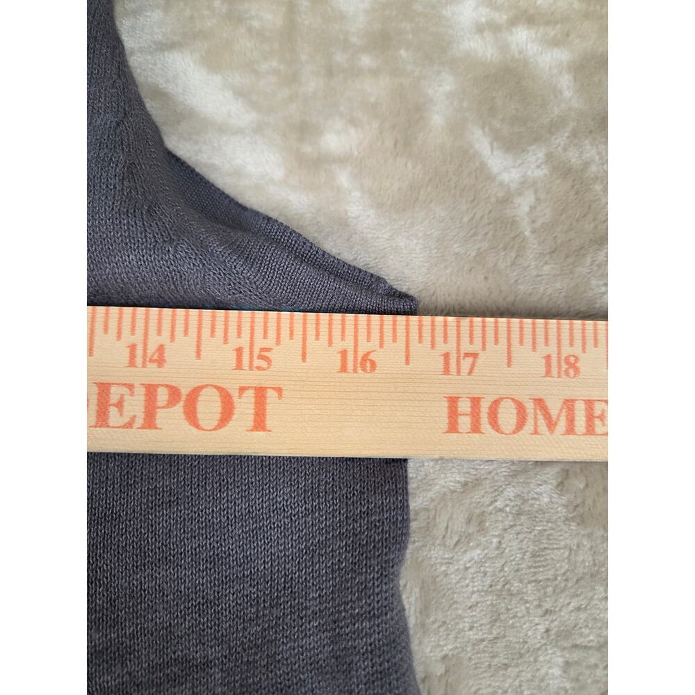 DressBarn Gray Sleeveless Cardigan - Picture 6 of 8